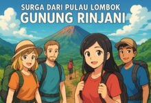 Surga Dari Pulau Lombok Gunung Rinjani