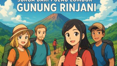 Surga Dari Pulau Lombok Gunung Rinjani